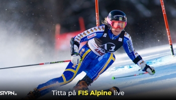 Så här ser du FIS Alpine Ski World cup var som helst i 2026
