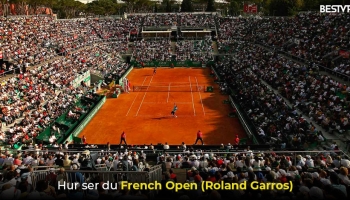 French Open livestreaming: Hur ser du Roland Garros 2025 live?