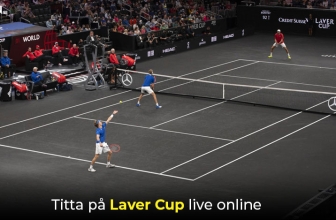Hur man tittar på Laver Cup i Sverige i 2025
