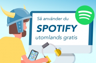 Trick att använda Spotify utomlands gratis